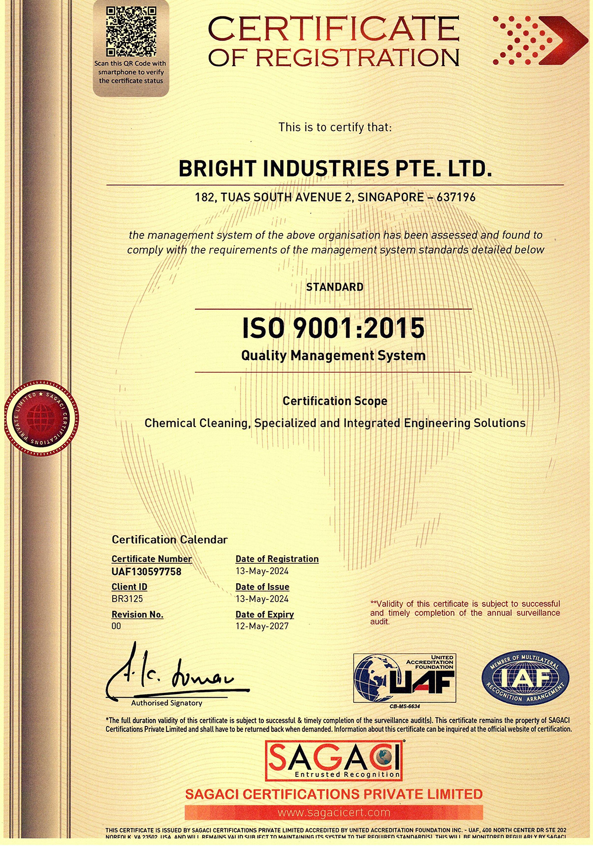 Certificate - ISO 9001_2015
